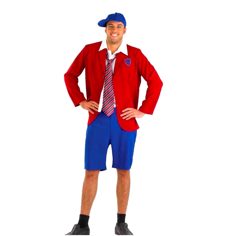 Mens 80s School Boy
Uniform Costume